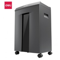 (deli) 粉末级高保密大容量办公碎纸机 7级保密办公文件颗粒粉碎机