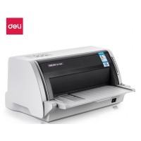 （deli）DL-730K 发票针式打印机 快递单打印（82列平推式）