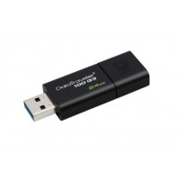 （Kingston）64GB USB3.0 U盘 DT100G3 黑色 滑盖设计 时尚便利