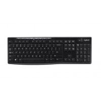 （Logitech）K270 键盘 无线键盘 办公键盘 优联 笔记本键盘 全尺寸 黑色