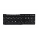 （Logitech）K270 键盘 无线键盘 办公键盘 优联 笔记本键盘 全尺寸 黑色