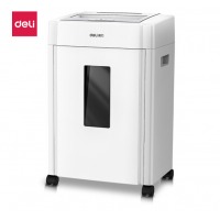 (deli)33040 5级经典高保密碎纸机碎卡机 独立碎卡碎光盘 多功能办公商用文件颗粒