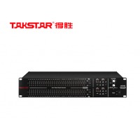 （TAKSTAR）EQ3102均衡器 31波段立体声带重低音输出 信号削波控制 轻巧耐用