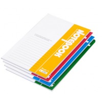 (deli)A5薄笔记本子 办公记事本学生日记本软抄本