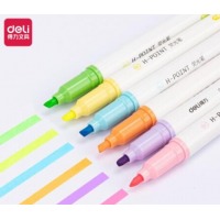 得力(deli)S746 6色荧光笔套装