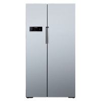 西门子（SIEMENS）610升 变频风冷对开门冰箱 独立并联双循环（银色）BCD-610W(KA92NV60TI)