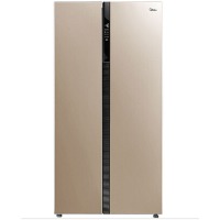 美的(Midea)638升 对开门冰箱 智能双变频无霜 一级能效 双开门大容量电冰箱 双门 芙蓉金BCD-638WKPZM(E)