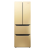 康佳（KONKA）300升 电脑温控 法式上对开 超薄机身 魔幻净味 多门电冰箱（金色）BCD-300EGX4SU