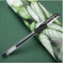 晨光(M&G)文具Q7/0.5mm黑色中性笔 子弹头签字笔 拔盖碳素笔 美新系列办公水笔 12支/盒XGP30117