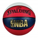 SPALDING 斯伯丁NBA比赛篮球室内外比赛掌控PU 蓝球 74-655Y