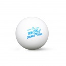 双鱼 无星 40mm乒乓球 专业比赛训练用球 白色 6个/盒