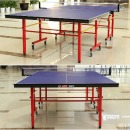 红双喜DHS 乒乓球桌带轮折叠室内赛事乒乓球台 E-T233