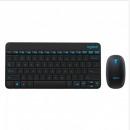 罗技（Logitech）MK245 无线键盘鼠标套装 黑色
