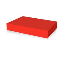 鑫风云卡纸A4 120g 红 100张/包