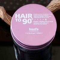 HAIR TO康发90度造型发泥kanfa蓬松定型发蜡哑光造型保湿 紫罗兰