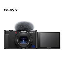索尼（SONY）ZV-1 Vlog相机 4K视频  黑色
