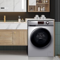 海尔（Haier）滚筒洗衣机全自动 高温除菌蒸汽除螨 10KG洗烘一体 BLDC变频电机 EG100HB129S