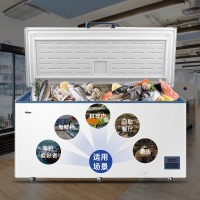 海尔451升冰柜商用大容量零下-65度超低温冰柜深冷速冻海鲜家用冷冻柜 DW-60W451