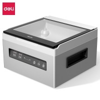 得力（deli）真空包装机 全自动干湿食材保鲜真空机塑封机 【-90KPA真空度】1489