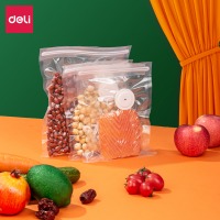 得力(deli)食品级抽气真空气阀袋 可循环家用商用保鲜袋14897 3大 3中 3小