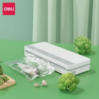 得力(deli)真空封口机 保鲜机家用包装机封口机干湿两用时尚食品塑封机 全自动真空包装机