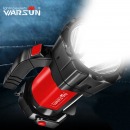 沃尔森 Warsun H771手电筒LED强光可充电超亮应急装备多功能手提探照灯家用巡逻矿灯
