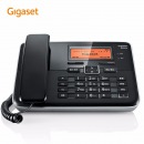 Gigaset原西门子2700小时智能录音电话机 大容量中文名片电话本座机 固定电话办公家用 快捷拨号DA800A黑