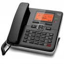 Gigaset原西门子电话机座机 1000个中文电话簿 中文输入 黑名单免打扰 来电显示电话办公家用DA800黑色