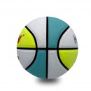 运动伙伴 炫彩青少年篮球青少年训练比赛娱乐篮球 5#PU+彩色 HB6000