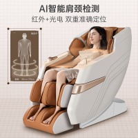 迪斯（Desleep）按摩椅家用全身3D太空舱按摩沙发椅多功能电动按摩椅T80L 升级款147cm导轨