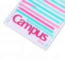 国誉（KOKUYO）Campus活页纸便携袋 彩色贴纸 B5/30张（7mm横线*31行） 紫色WCN-CLL1330