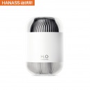 海纳斯（HANASS）加湿器双喷头小型办公室桌面大容量家用低音卧室宿舍充电便携空气加湿喷雾夜灯加湿器D12