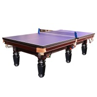 益动未来台球桌标准家庭两用台球乒乓球家用多功能台球桌 二合一台球桌