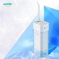 usmile 小魔方冲牙器 水牙线 电动洗牙器 便携手持式洁牙机 CP1 魔方白