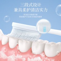 纳美（Namei）牙刷软毛牙刷成人纳米抗菌呵护牙龈清洁口腔情侣牙刷2支装