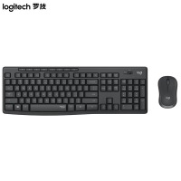 罗技（Logitech） MK295 无线安静键鼠套装 商务办公键鼠套装 全尺寸带无线2.