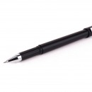得力（deli） 0.5mm子弹头中性笔水笔 签字笔办公学生文具中性笔 S74黑色【12支装】0.5mm子弹头