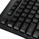 联想（Lenovo） 有线键鼠/无线键鼠套装USB接口 巧克力防水笔记本台式电脑游戏办公商务键盘鼠标 K4800S（坚固耐磨+有线单键盘） 黑色