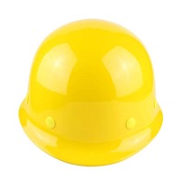 汉盾（HANDUN）HD-HT01 圆盔式玻璃钢安全帽 电力旋钮式帽衬 黄色