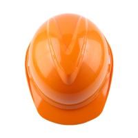 汉盾 HD-HT26 V型HDPE透气型安全帽（带透气孔，新旋纽帽衬，Y型下颚带）橙色