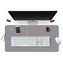 BUBM 鼠标垫大号 桌垫 办公室桌面垫桌布笔记本电脑垫  灰色加大号120*60cm