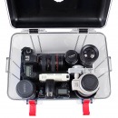 锐玛（EIRMAI）R25 单反相机干燥箱 防潮箱 密封镜头电子箱 大号 可手提 内置吸湿卡 黑色