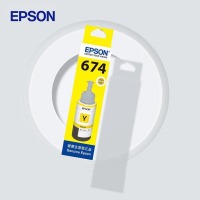 爱普生（Epson）T6744 黄色填充墨水（适用Epson L801/L1800/L85