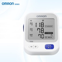 欧姆龙（OMRON）电子血压计家用上臂式医用语音款测量血压仪大画面 U726J
