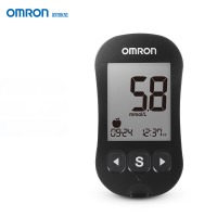 欧姆龙（OMRON）血糖仪家用蓝牙款指尖自测血糖仪套装631（125条血糖试纸+125支采