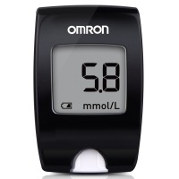 欧姆龙（OMRON）血糖仪家用糖尿病血糖检测仪测血糖仪HGM-112（赠25条试纸+25支针头）