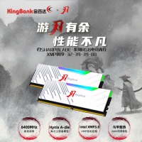 金百达（KINGBANK）32GB(16GBX2)套装 DDR5 6400 台式机内存条海