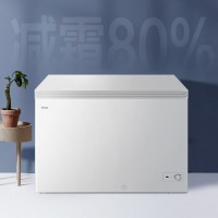 海尔（Haier）300升低霜卧式商用家用冰柜 商用大容量 冷藏柜大冷冻柜冰柜家用冰箱大冷柜BC/BD-300GHD