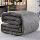 南极人软垫床垫保护垫学生榻榻米床褥垫子垫被地铺睡垫1.5米床 浅灰