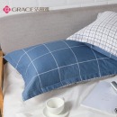 洁丽雅（Grace）枕套全棉一对装枕头套用枕芯套成人大号枕套家用一对装48*74cm  格调